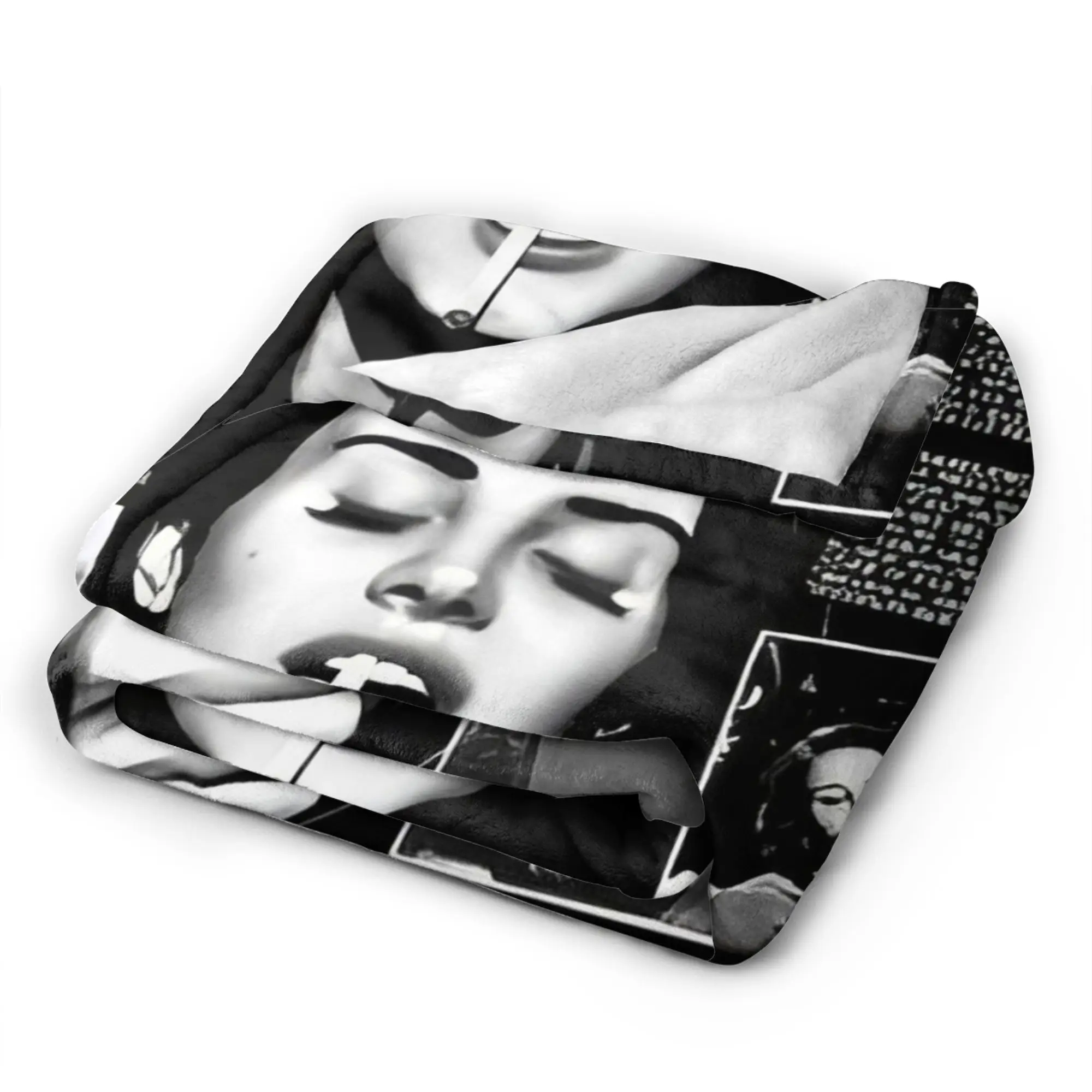 لانا ديل ري Ldr بطانية مطبوعة للرجال والنساء دافئة مريحة رقيق رمي البطانيات للأريكة 50x60 بوصة أحجام متعددة #4