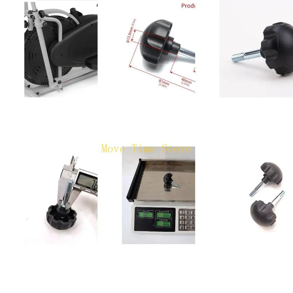 

92ME Exercise Bike Replace Handle Screws Bicycles Brake Knob Height Adjustment Screw