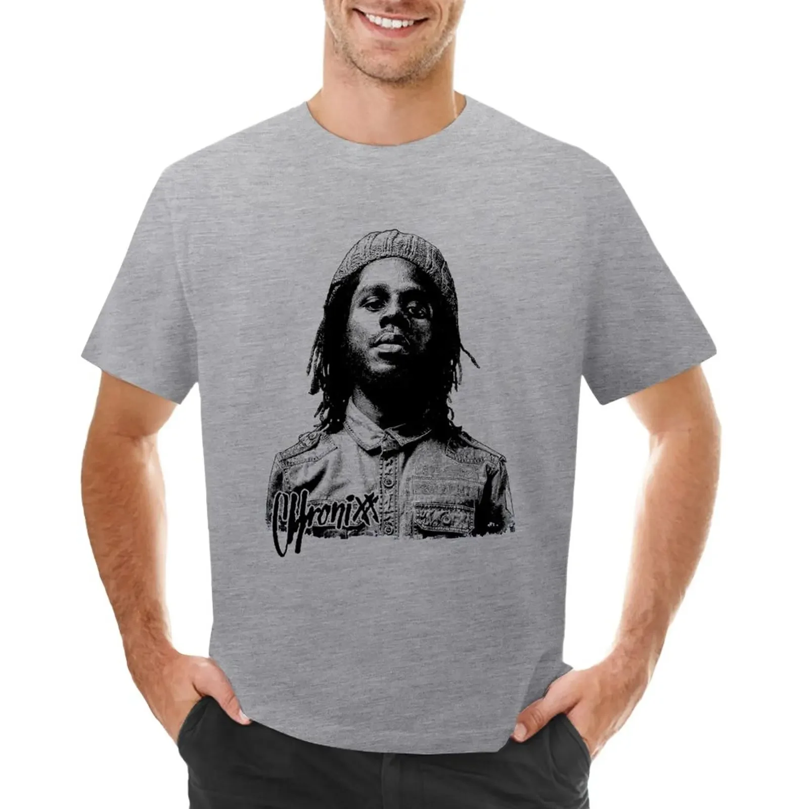 Chronixx - Roots Rock Reggae T-Shirt Short sleeve tee customizeds vintage tops black t shirts for men