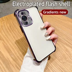 For Huawei Nova 11 Case Huawei Nova 12S Nova 12 Lite Phone Case Four corner airbag anti fall soft shell Cover