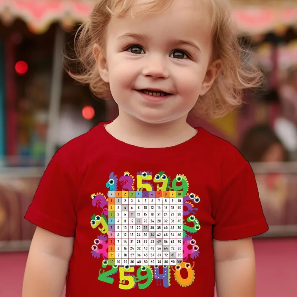 I Speak Math Tshirt World Maths Day Children Tee Multiplying T-shirt Counting Shirt Educational Gift Boys and Girls Casual Tops