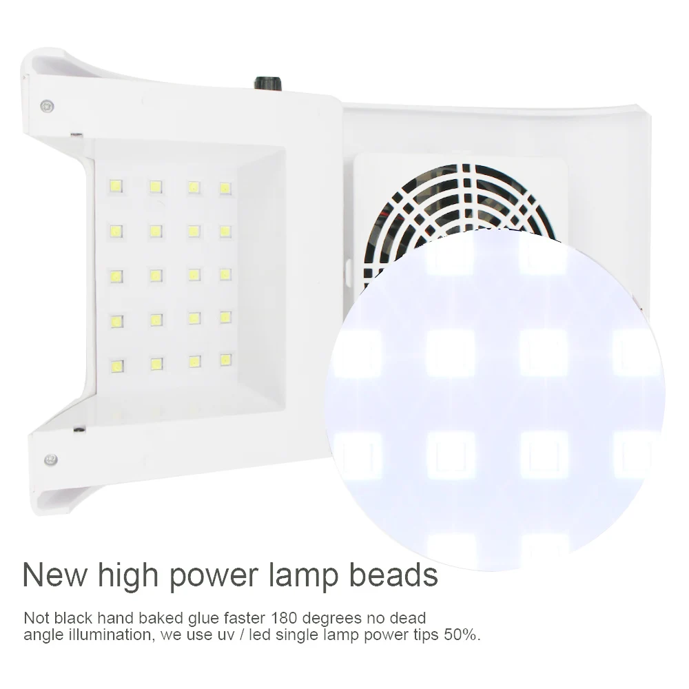 Multifunktionale 3in1 Silent 35000RPM Maniküre Maschine Leistungsstarke Staubsauger UV LED Nagel Lampe Schnell Nagel Trockner