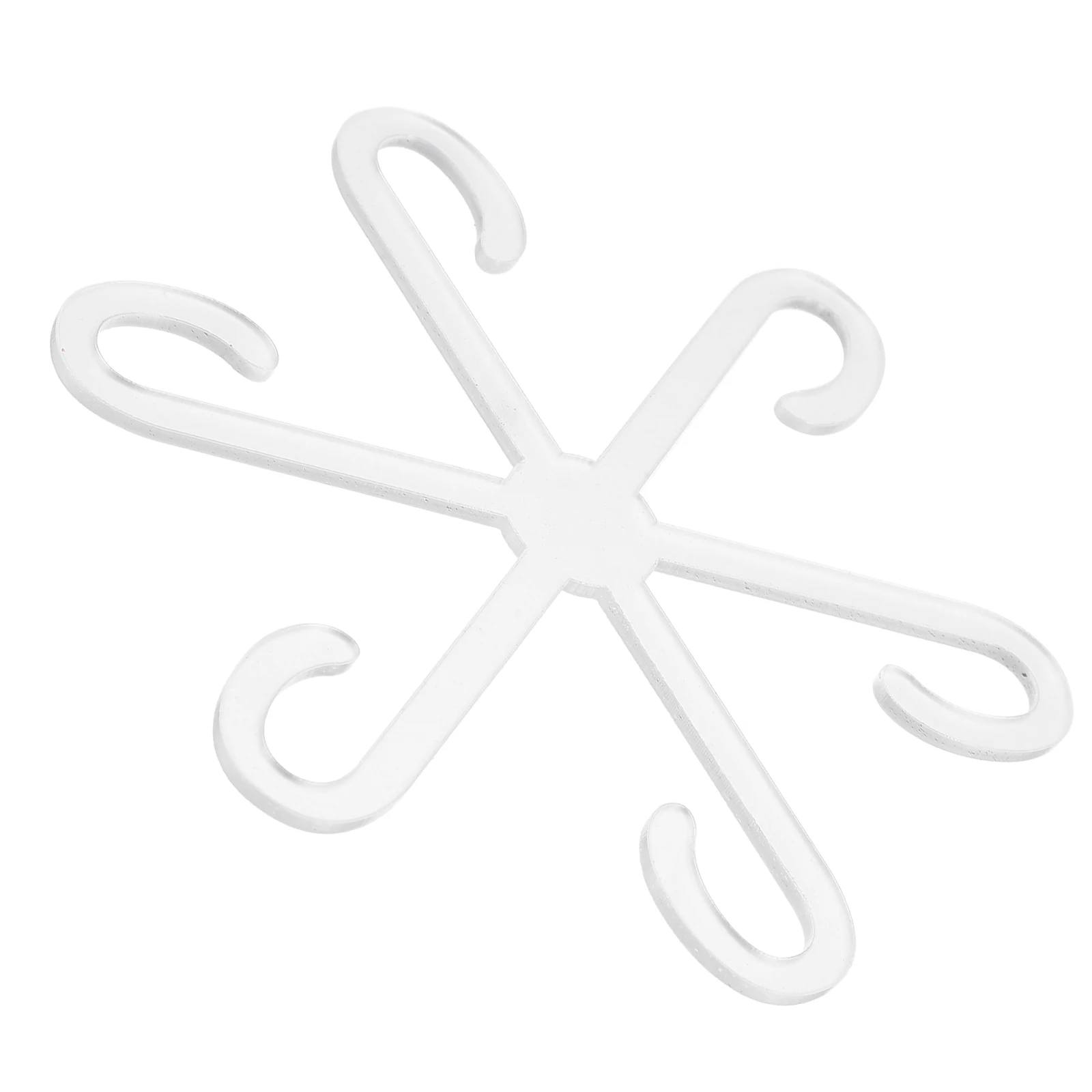 

Plant Stem Support Holder Acrylic Flowerpot Stem Fixator Rack For Indoor Plants Garden Tool Plant Support Clip Stems