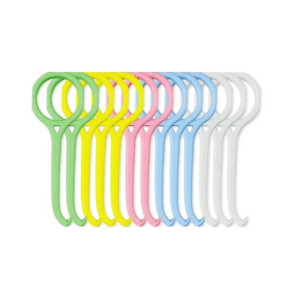 10pcs Invisible Removable Brace Extractor Removal Tool Dental Orthodontic Aligner Remover Plastic Aligner Hook Remover Oral Care