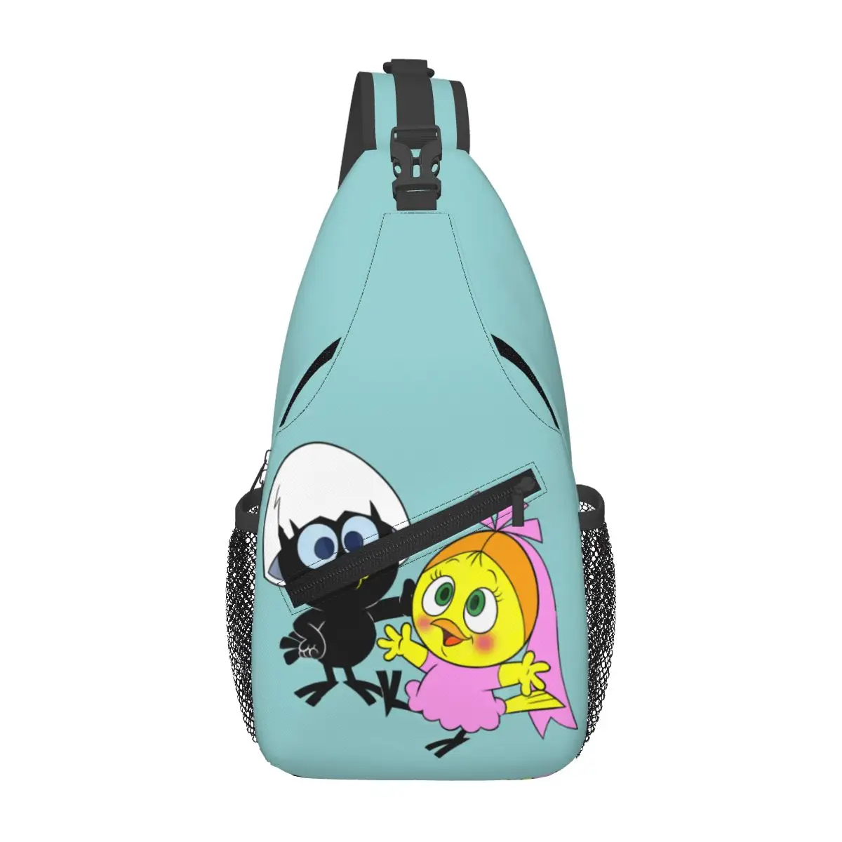 

Custom Calimeros Cartoon Wallpaper Shoulder Backpack Women Men Fashion Shoulder Chest Bags for For Traveling Hiking Sling Bag