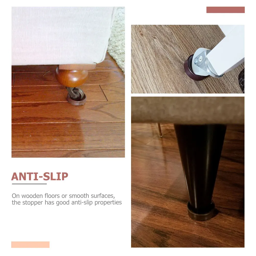 

10 Pcs Non-slip Mat Desk Table Anti-slip Floor Mats Chair Piano Coffee Furniture Foot Cups for Pads