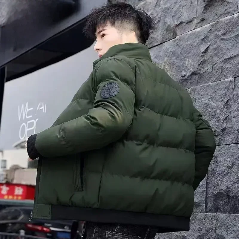 سترات قطنية بسحاب على الموضة لخريف وشتاء 2025، سترات دافئة مبطنة بالقطن، ملابس رياضية شتوية غير رسمية مبطنة بالقطن، حامل- #6