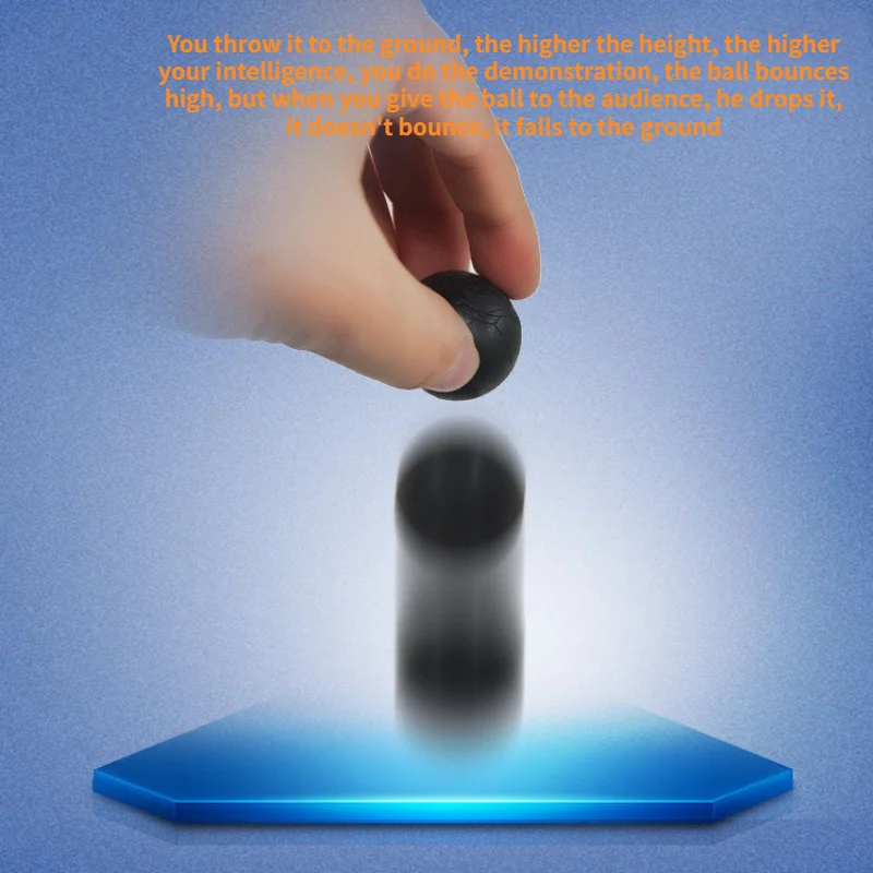 2-Pack Magic Balls for Interactive Street Stage Magic, Funny IQ Test Skill Performance Prop with Intelligence Test for Adults, H
