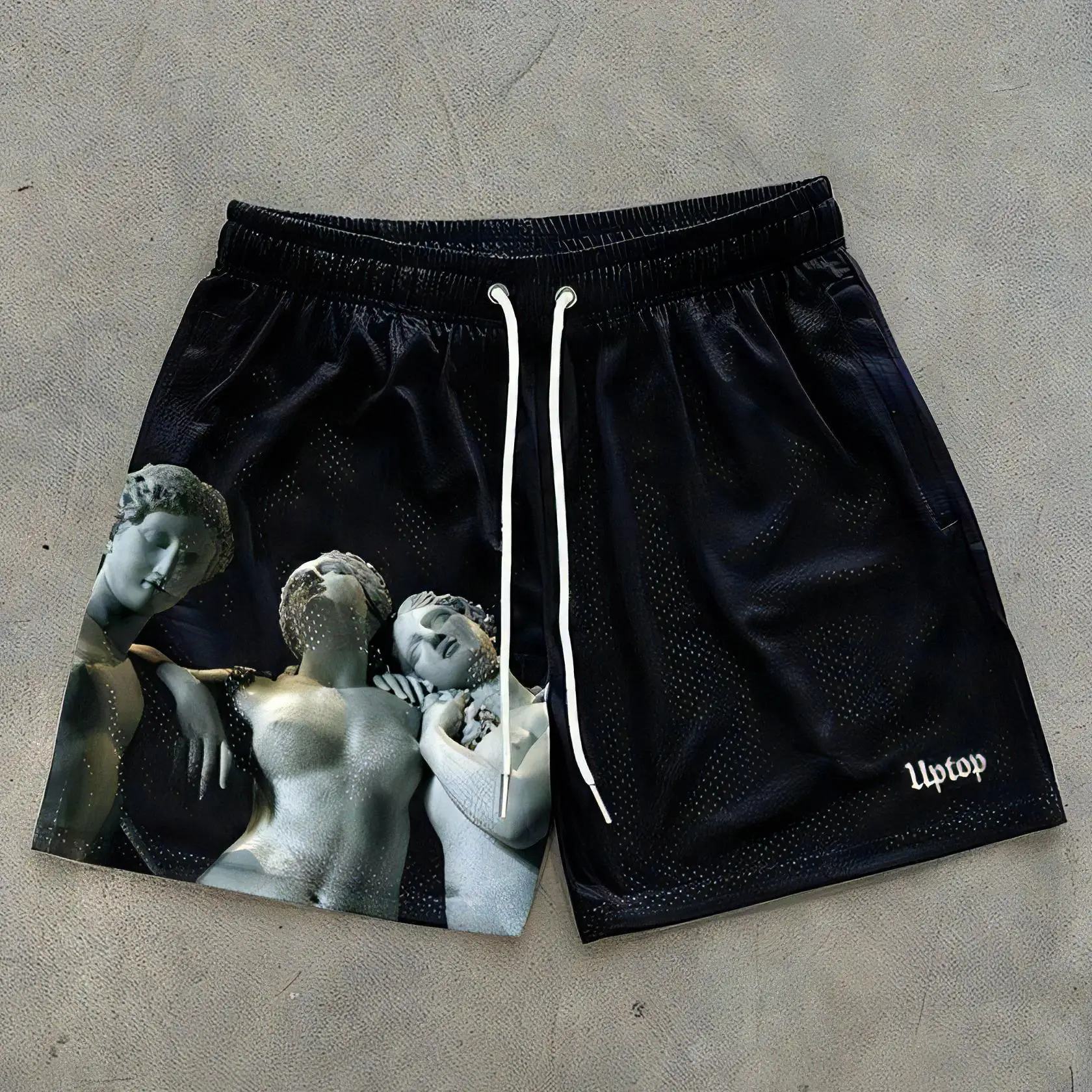 Short imprimé flamme imprimé en 3D, short de sport absorbant la sueur à séchage rapide, nouvelle moto à la mode 2025, offre spéciale d'été