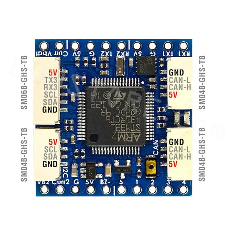 

MATEK CAN-L431 AP_Periph CAN Node DroneCAN L431 26X26mm for ArduPilot GNSS Compass Barometer Airspeed Sensor GPIO