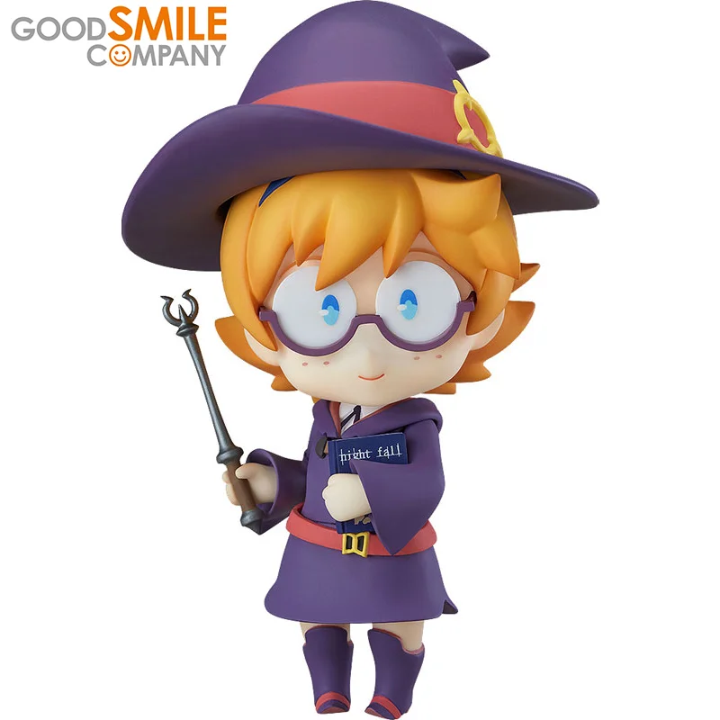 Original Good Smile GSC 859 Nendoroid Little Witch Academia Lotte Janson Action Figure Anime Model Collectible Toys Gift Boy