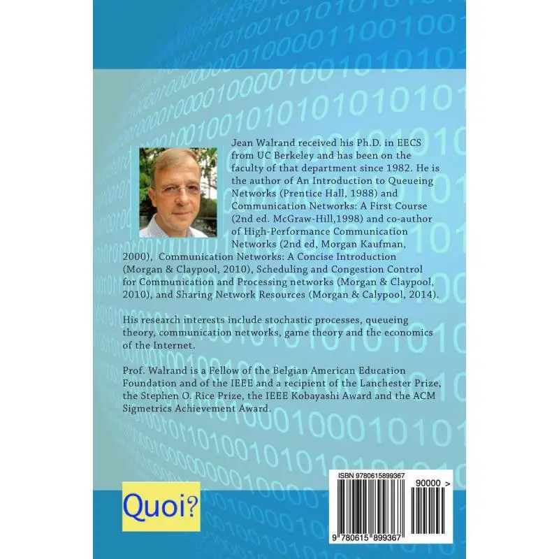 1Probability In Electrical Engineering And Computer Science An ApplicationDriven Course Jean Walrand Quoi 9780615899367 Book