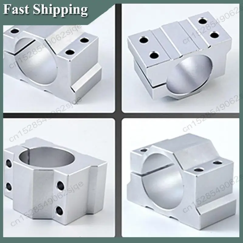 

-ABKM 65Mm CNC Spindle Motor Clamp Mounting Bracket,Spindle Motor Mount Support With 4Pcs Screw, For CNC Router Engraving