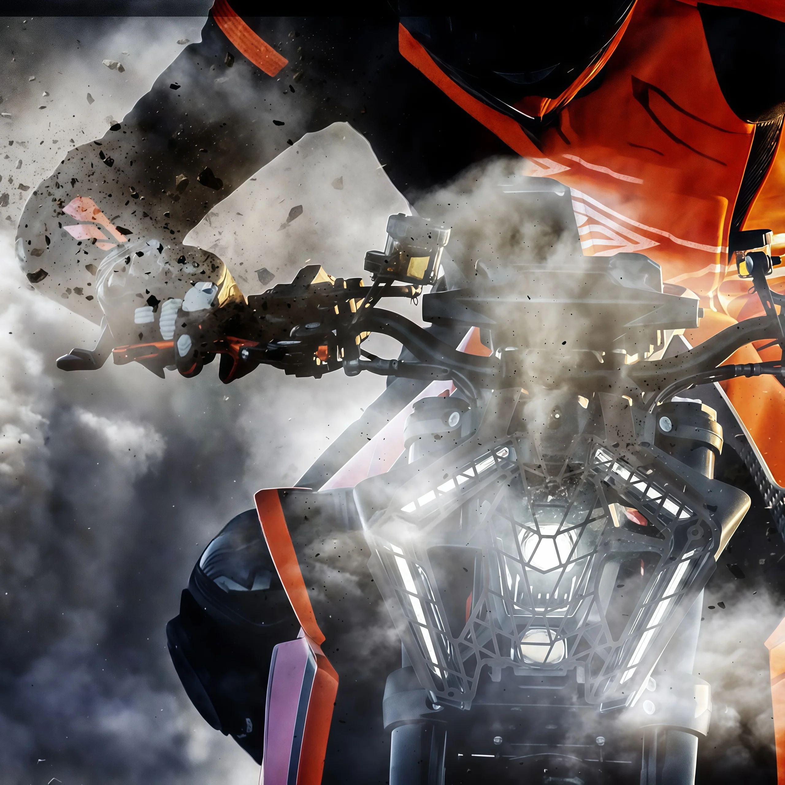 ل 1390 سوبر ديوك R Evo SuperDuke 1390 2024 + رئيس ضوء مصبغة الحرس العلوي غطاء للحماية الملحقات