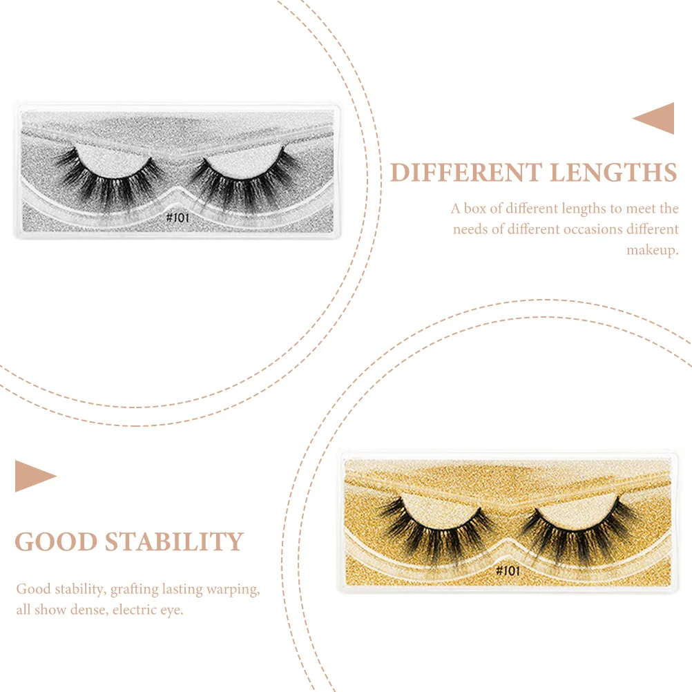 

12 Pairs False Eyelash Set Premium Fiber Supple Thick Dense Makeup Eyelashes For Women Daily Party Wedding Stage Performance