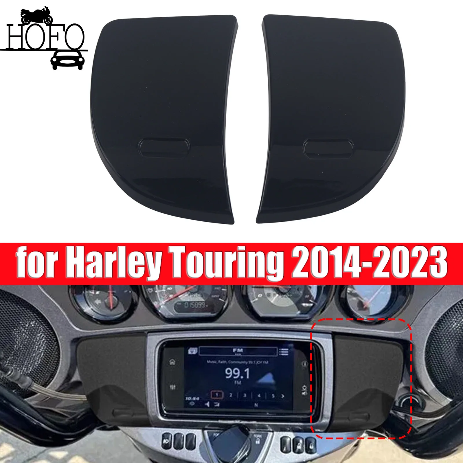 

for Harley Touring 2014-2023 Inner Fairing Media Door For Electra Glide