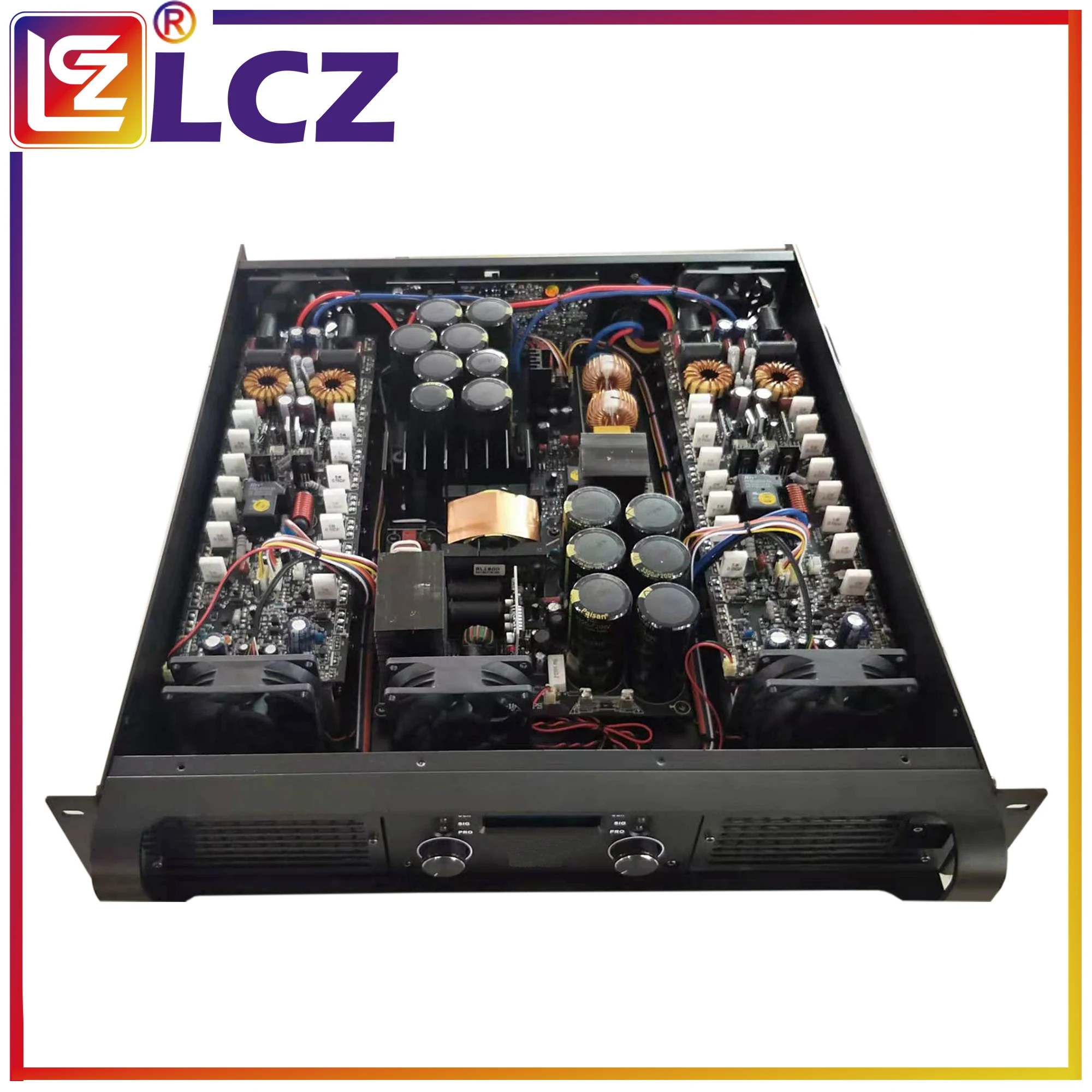 LCZ I-1800xs Stereo Sound Power Amplifier Stage Professional 2 x1800watt per Subswoofer Amp amplificatore Line Array potenti amplificatori