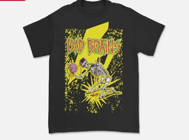 Bad Brains T-Shirt Live at the Trash Bar Tshirt Gift for fan Tshirt best best