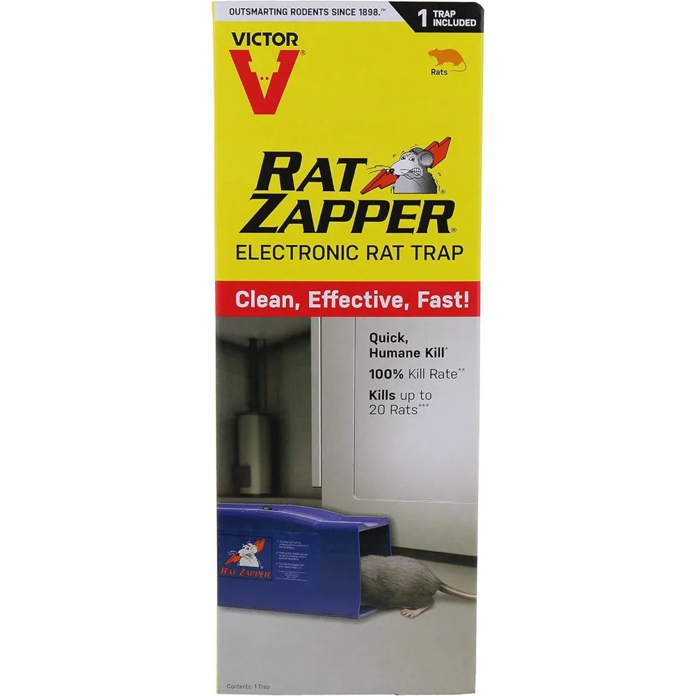 Classic RZC001-4 Indoor Electronic Mouse and Rat Trap - 1 Electric Trap