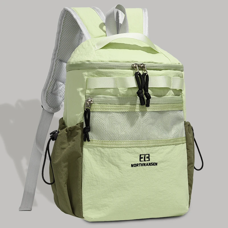 Zaino da esterno in nylon ultraleggero alla moda transfrontaliero, adatto per viaggi e tempo libero, uno zaino leggero per studenti
