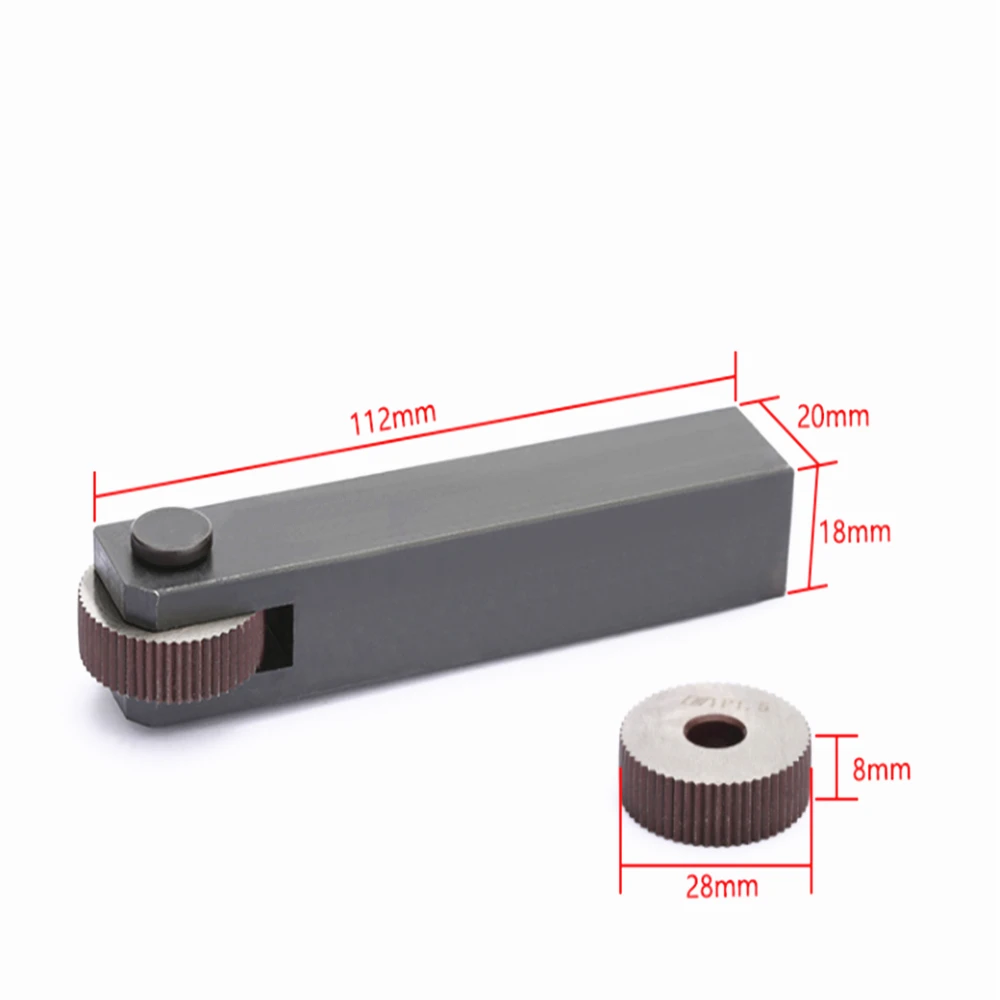 Imagem -04 - Malha Knurling Ferramenta Titular Roda Reta Única Roda Linear Passo Knurling Terno Aço Torno Gravação Malha Roda de Alta Qualidade