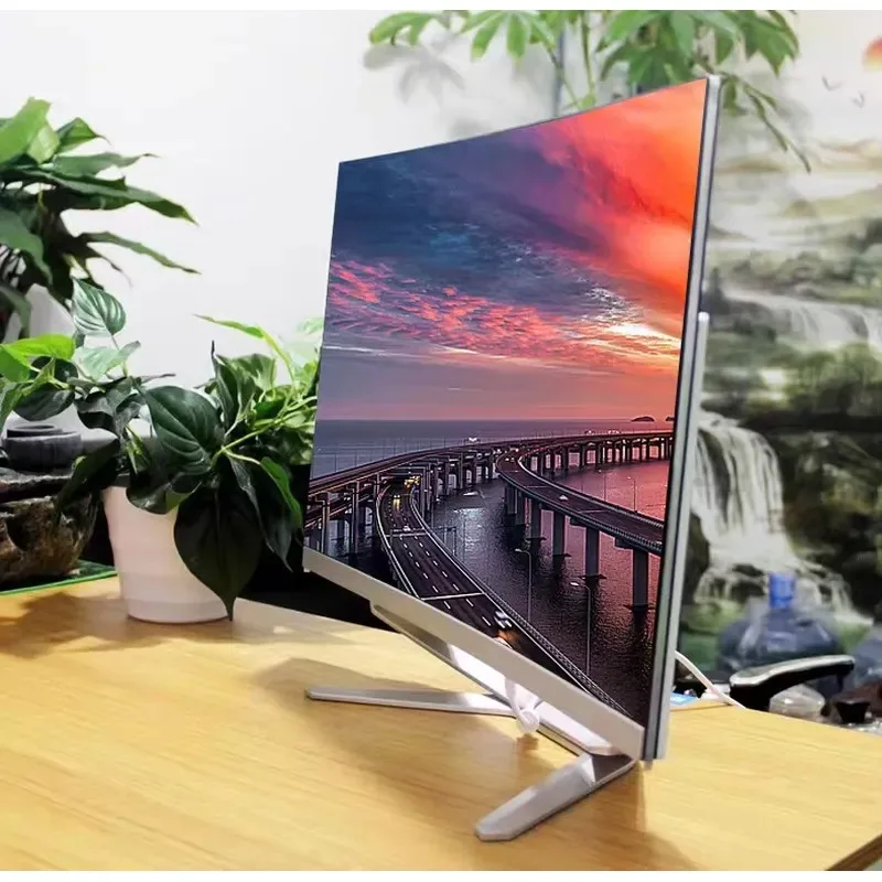 32 Inch Curved All-In-One PC Desktop LCD Display 8GB 16GB 32GB RAM 512 GB SSD Core I7 I5 Processor High-End All-In-One
