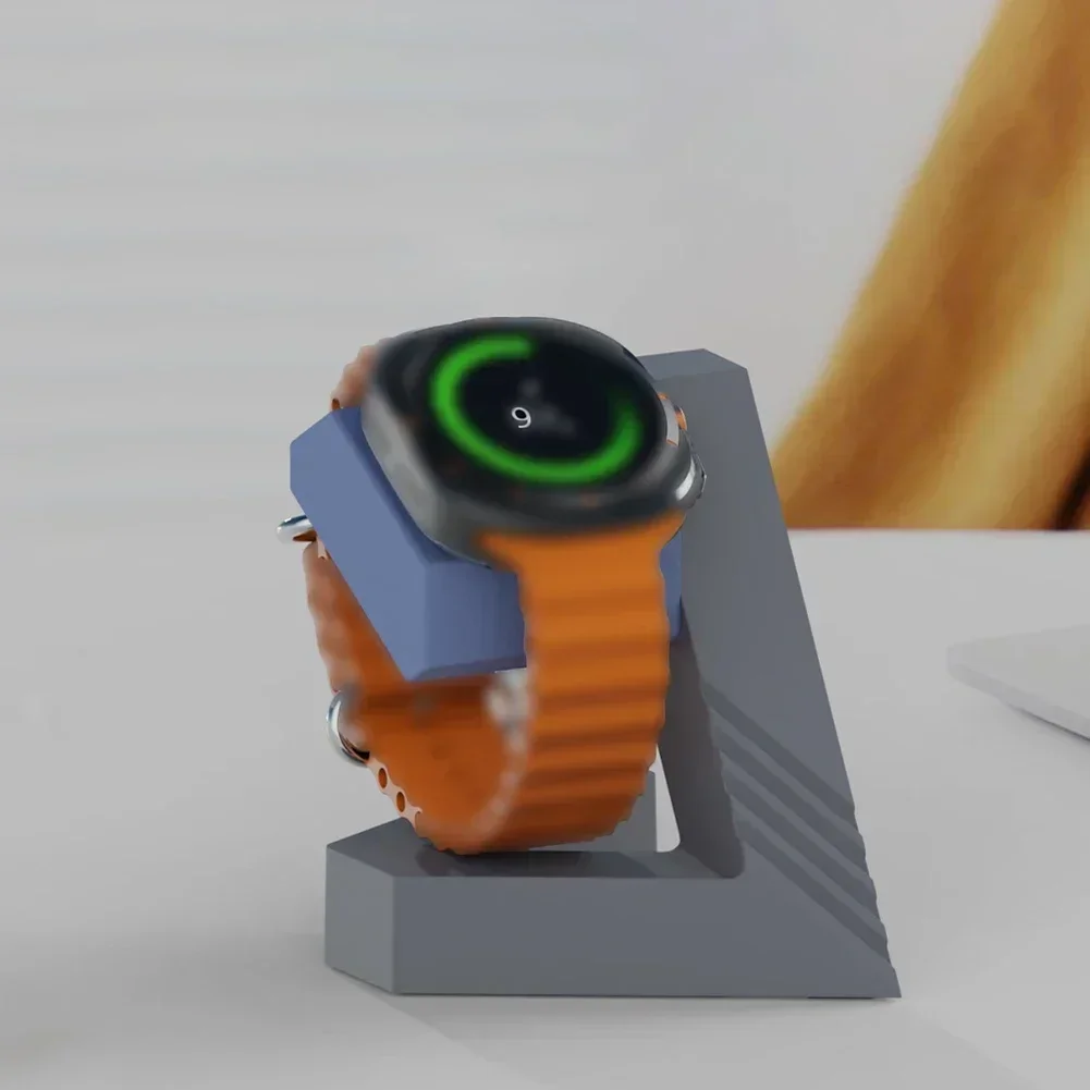 

Silicone Wireless Charger Stand For Samsung For Galaxy Watch 8 Classic Stylish Smart Watch Charger Dock Holder (without Watch)