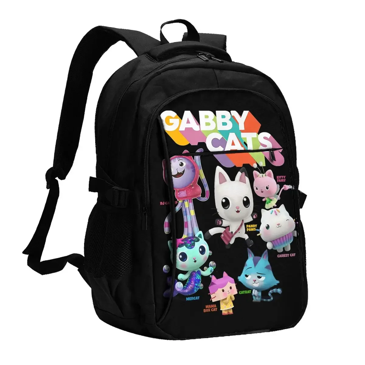 

Gabby Dollhouse Travel Laptop Backpack, Business Water Resistant Backpack with USB Charging Port, College Bag for Men & Women