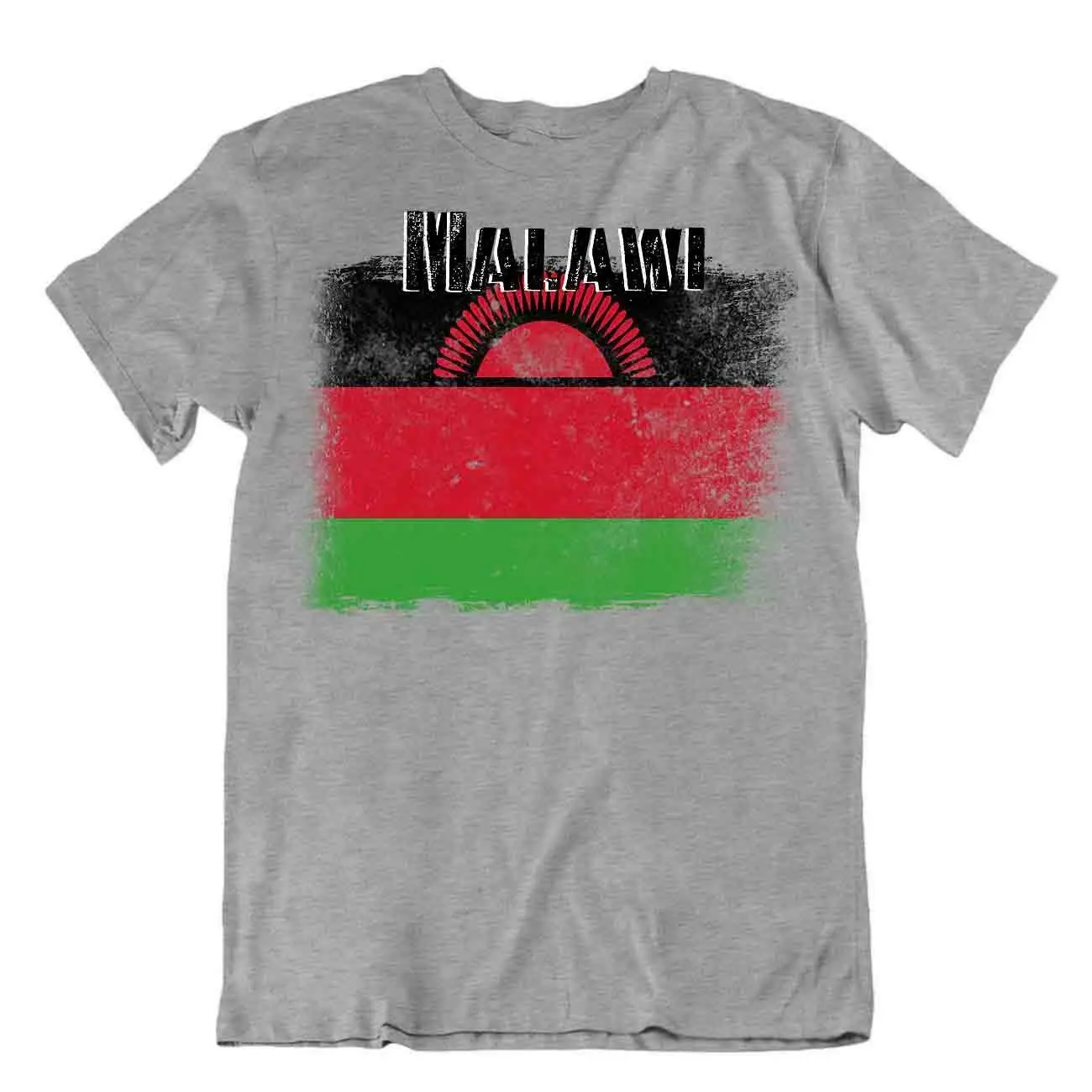 T-shirt drapeau Malawi T-shirt haut carte de ville unité et liberté fierté SOUVENIR