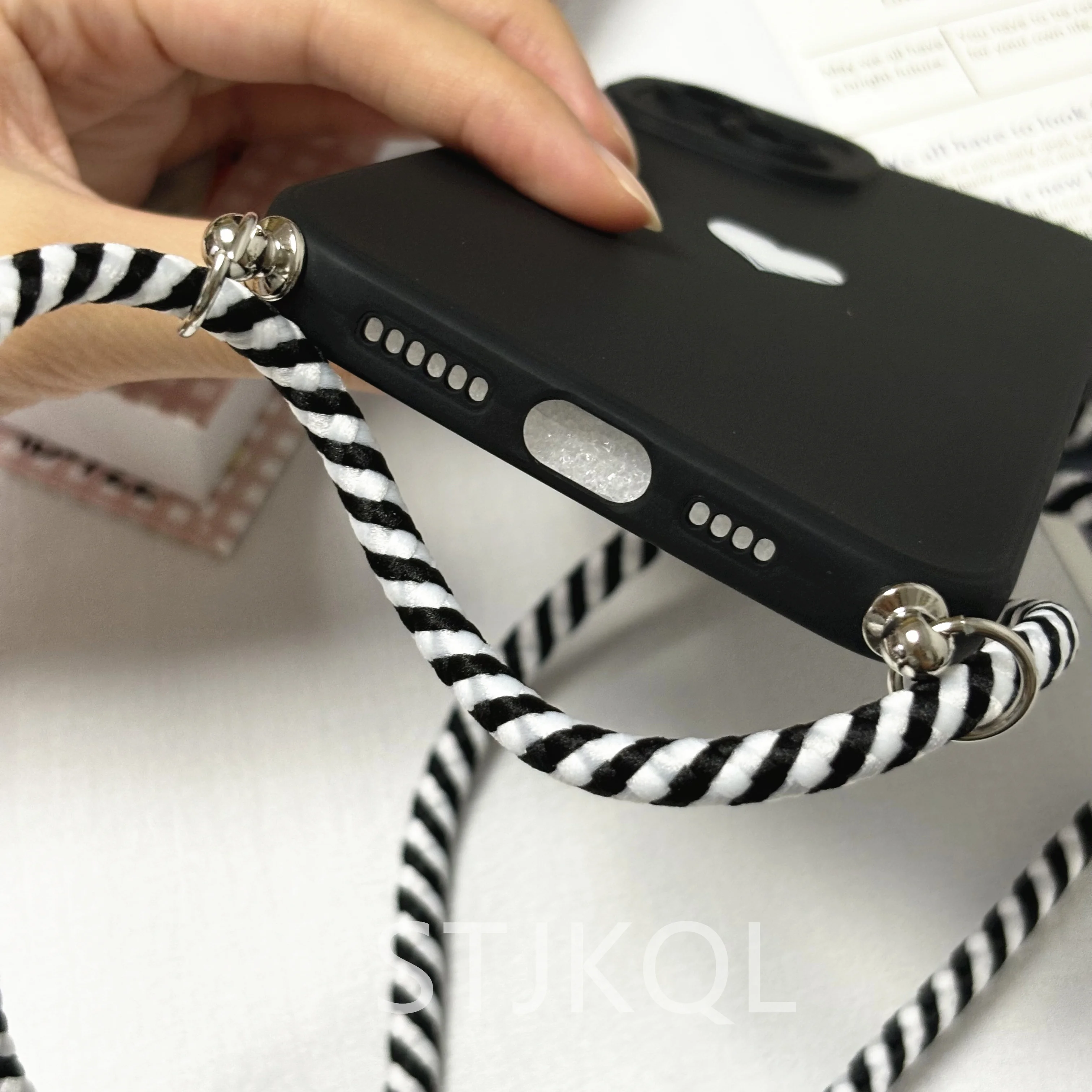 Crossbody Necklace Strap Lanyard Cord Case For Redmi Note 14 Pro 13 12 11 10 Pro Plus Xiaomi 14 13 Pro Soft Cover Redmi Note 14