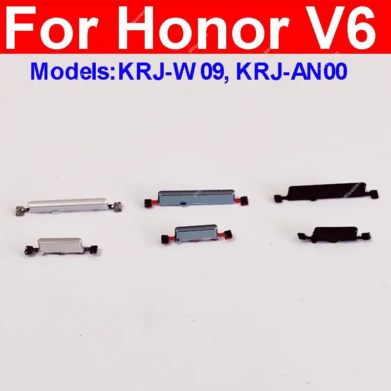 

Power Volume Side Button For Huawei Honor V6 KRJ-W09 KRJ-AN00 On OFF Power Volume Button Side Key Volume Power Keys Repair Parts