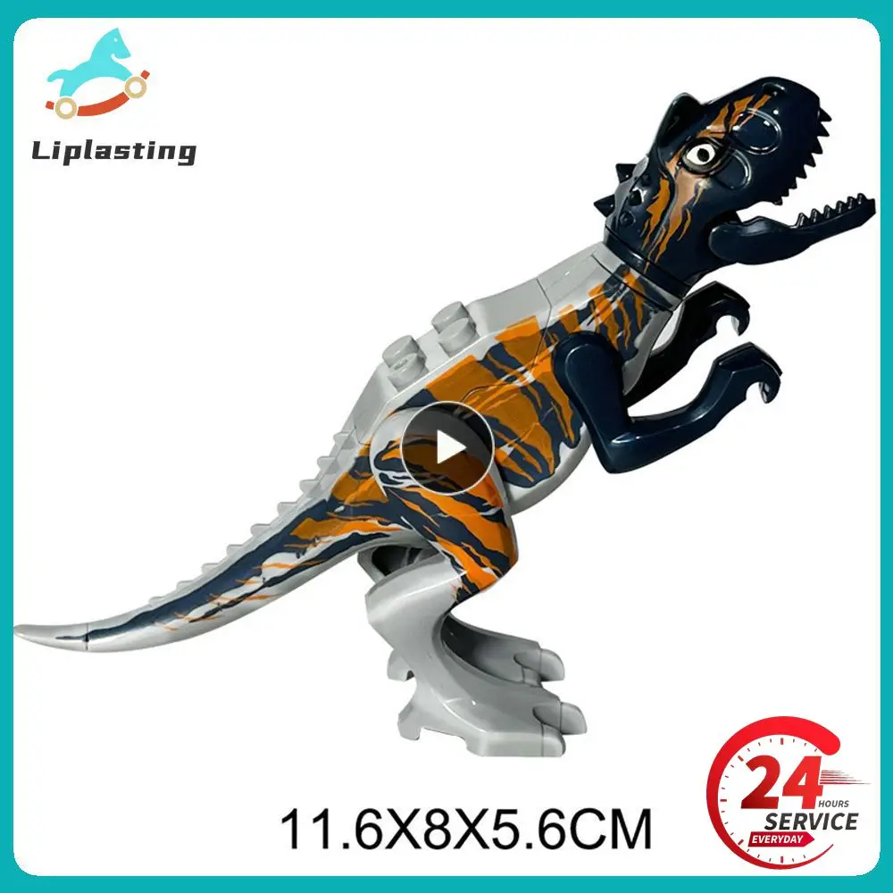 Spinosaurus Building Blocks Toy for Children, Interativo, Educacional, Interessante, Compatível, Dinossauro, Jogos