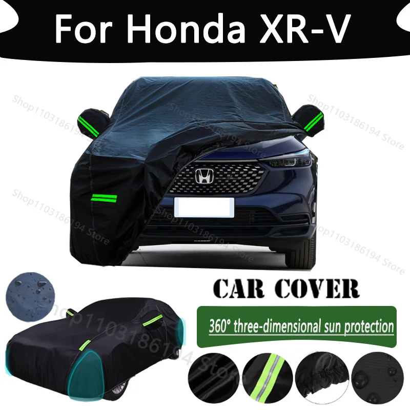 

For Honda XR-V Outdoor Protection Full Car Cover Snow Covers Rainwater Sunshine Dustproof Scratches Car Cover