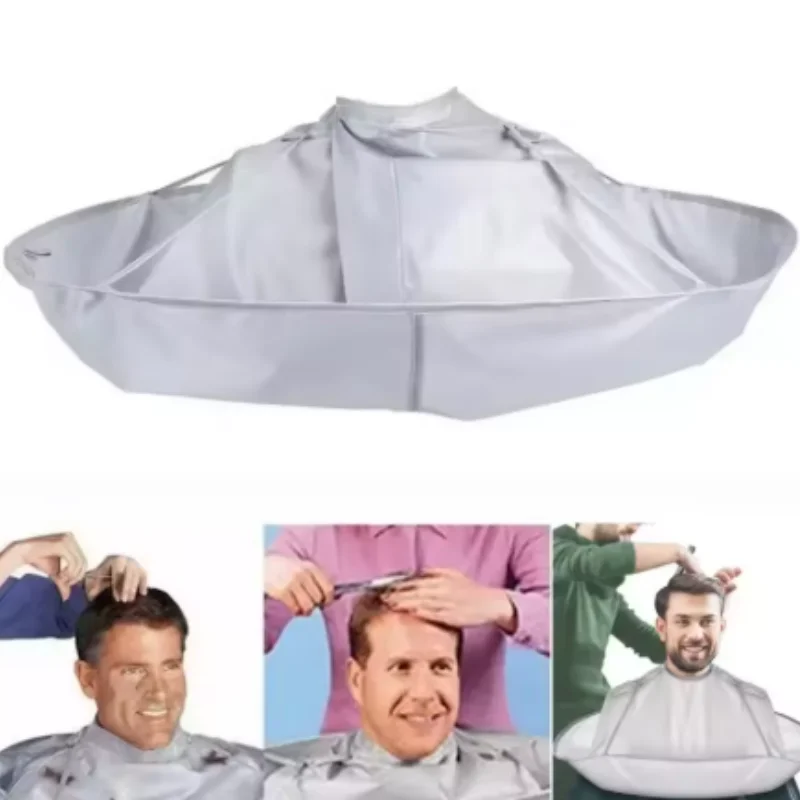 1/3/5pcs Foldable Barber Capes Hair Cut Umbrella Haircut Cloak Cloth Hair Dye Barbershop Breathable Household Haircut Cloak