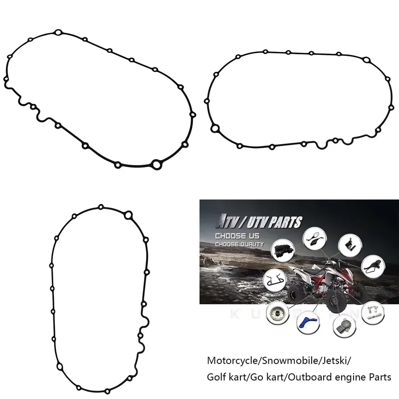 

i Black Rubber Engine CVT Case Cover Gasket for CF 500 ATV OEM 0180-013103 Motorcycle Parts