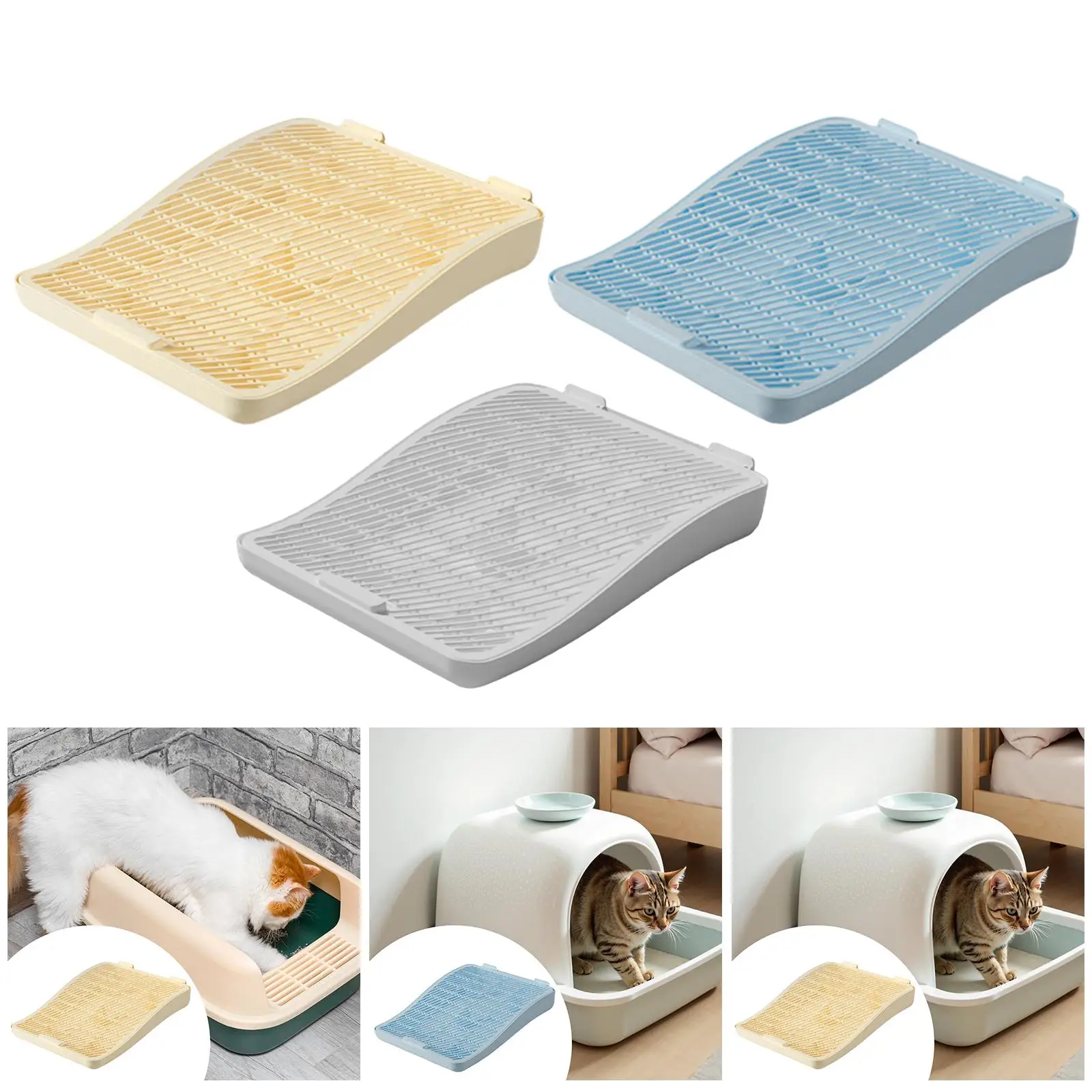 

Коврик для кошачьего туалета, Коврик для кошачьего туалета, Защита пола, Двухслойный, для дома