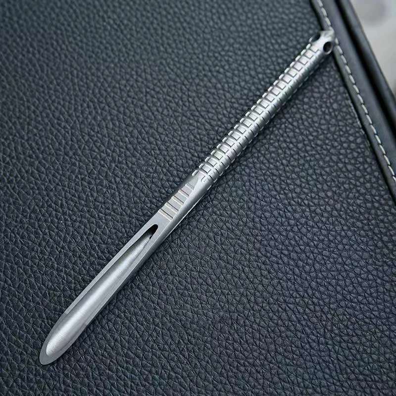 197mm großes Stroh tc4 Titan legierung Brechstange multifunktion ales Tee messer Big Prick Hebels tange mit k Scheide edc zerbrochenen Fenster werkzeugen 4
