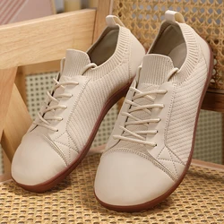 Fashion Unisex Wider Shoes Breathable Mesh Men Barefoot Wide-toed Shoes New Flats Soft Zero Drop Sole Wider Toe Sneakes Big Size