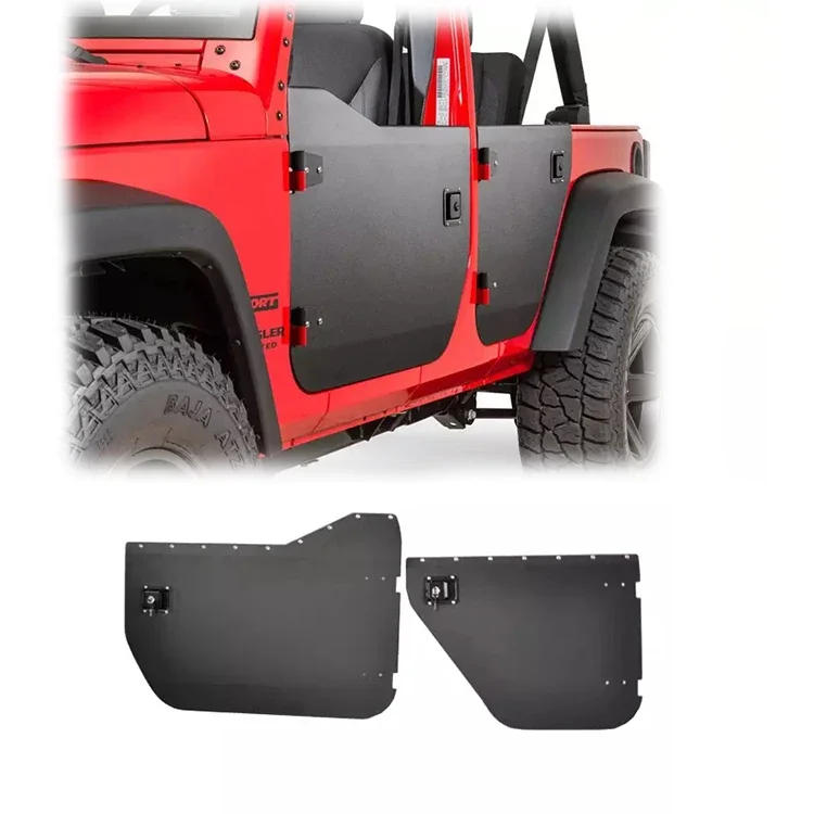 

Spedking automotive auto body system off-road body kit 2/4 half door aluminum doors for jeep Gladiator JT