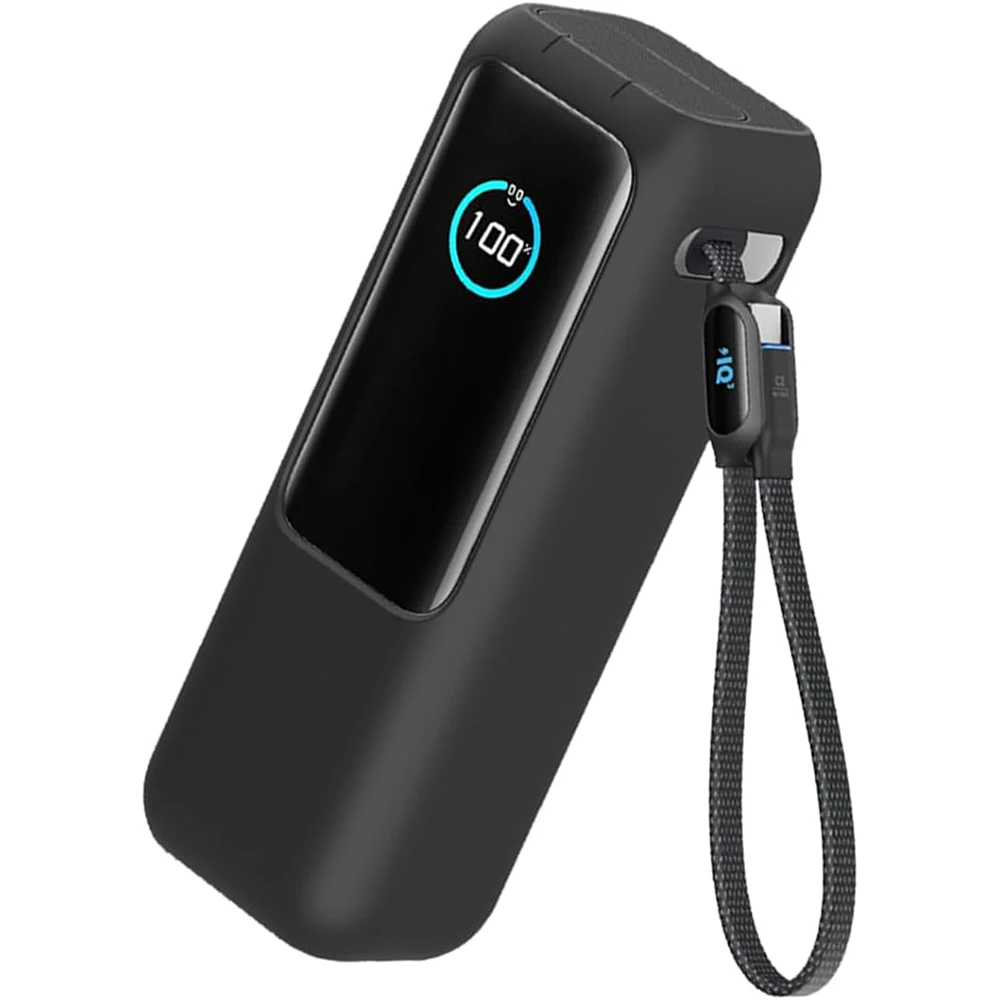 3-IN-1 Case + HD Hydraulic Hydrogel Film For Anker Zolo 25000mAh 165W Power Bank Portable Charger Case Screen Protector Cover view 2