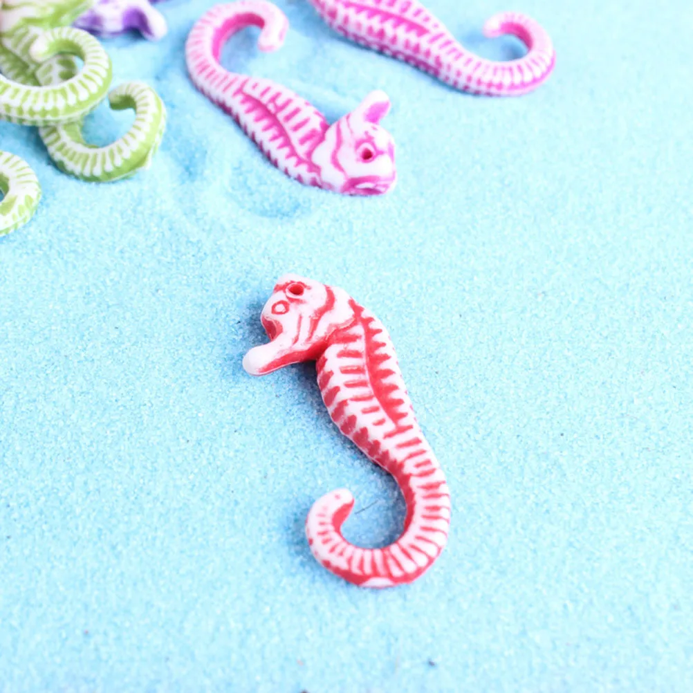 

12Pcs Miniature Resin Seahorse Decor Waterproof Durable for DIY Terrarium Fairy Garden Moss Micro Landscape Bonsai Plant Pots