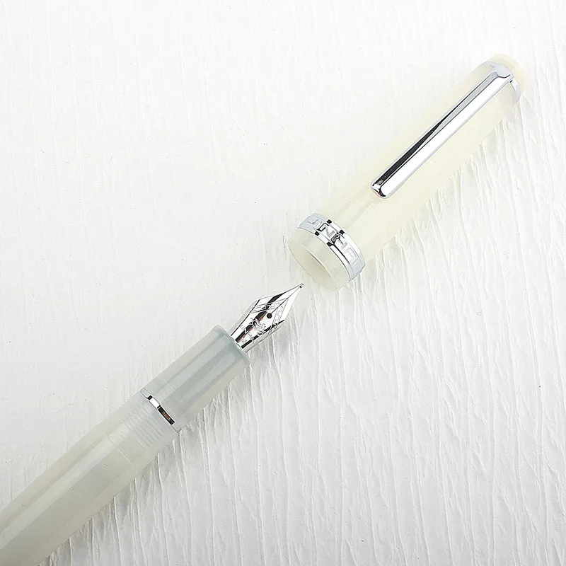 Luxuriöser Jinhao 82 Füllfederhalter, tiefblauer Acryl-Stift, EF F Feder, Business, Büro, Schulbedarf, Schreibtintenstift – Detail 14