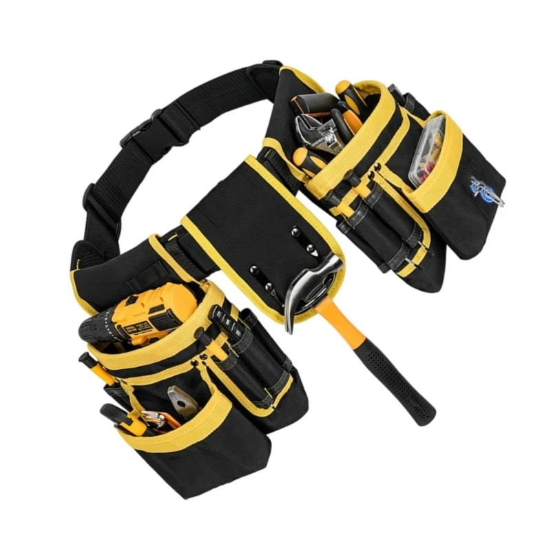 مجموعة أدوات قماش أكسفورد السميكة متعددة الوظائف، حزمة إصلاح كهربائي JOMD