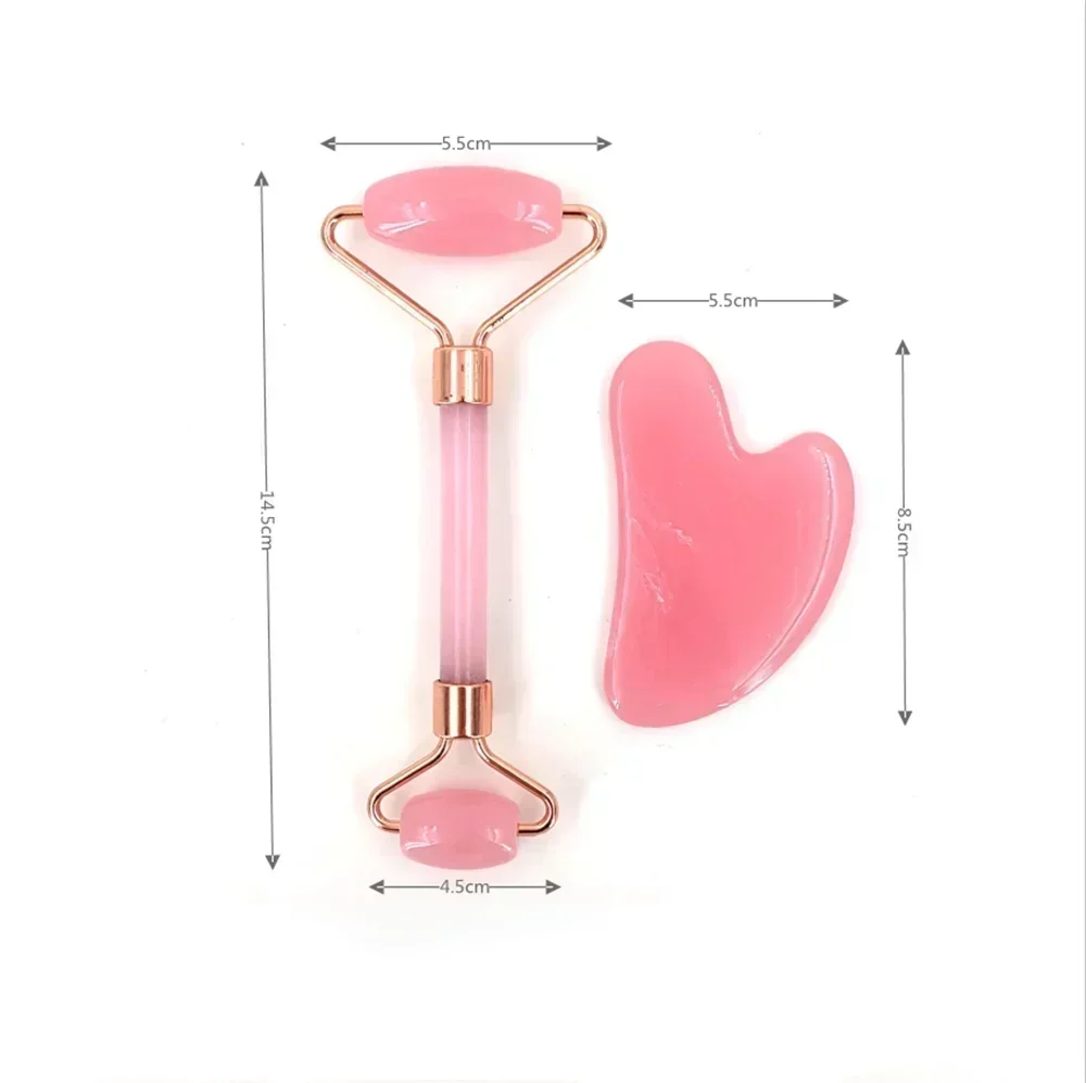 Face Spa Massager Neck Roller Gua Sha Scraper Board Face Lift Up Wrinkle Remover Face Roller Scraper