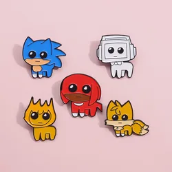 Autism Awareness Enamel Pins Custom Tbh Creature Autistic Meme Brooches Lapel Badges Cartoon Jewelry Gift for Kids Friends