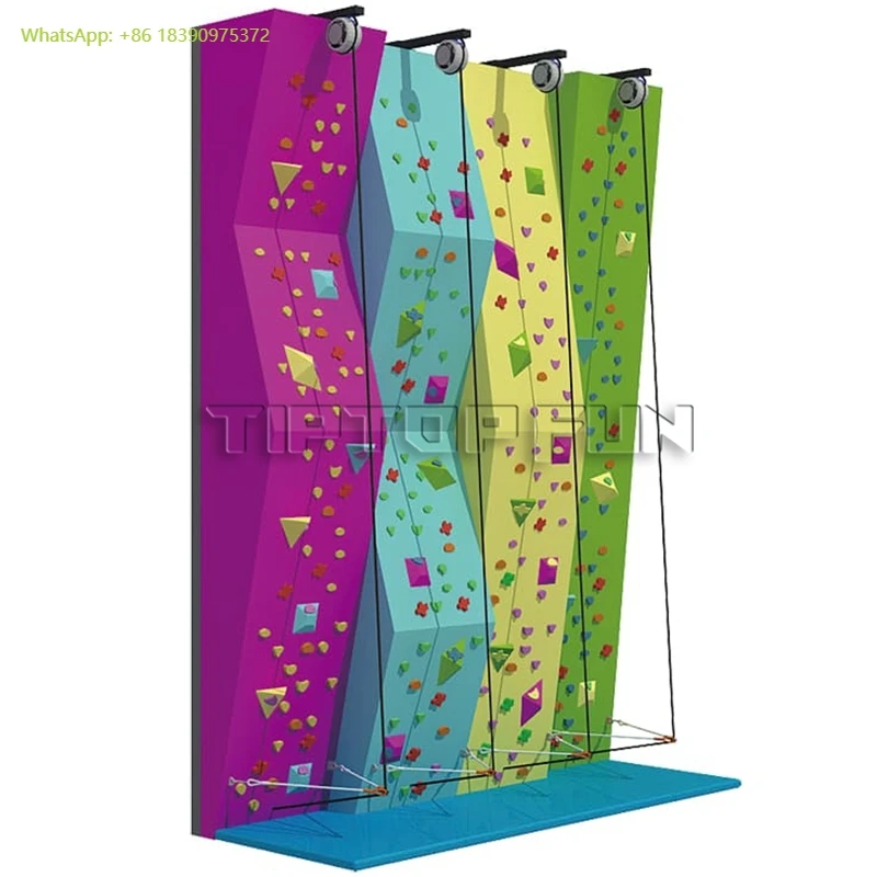 

Ifun New Customized Popular Climbing Wall Commercial Playground Equipment Adventure Park Equipment for Sale