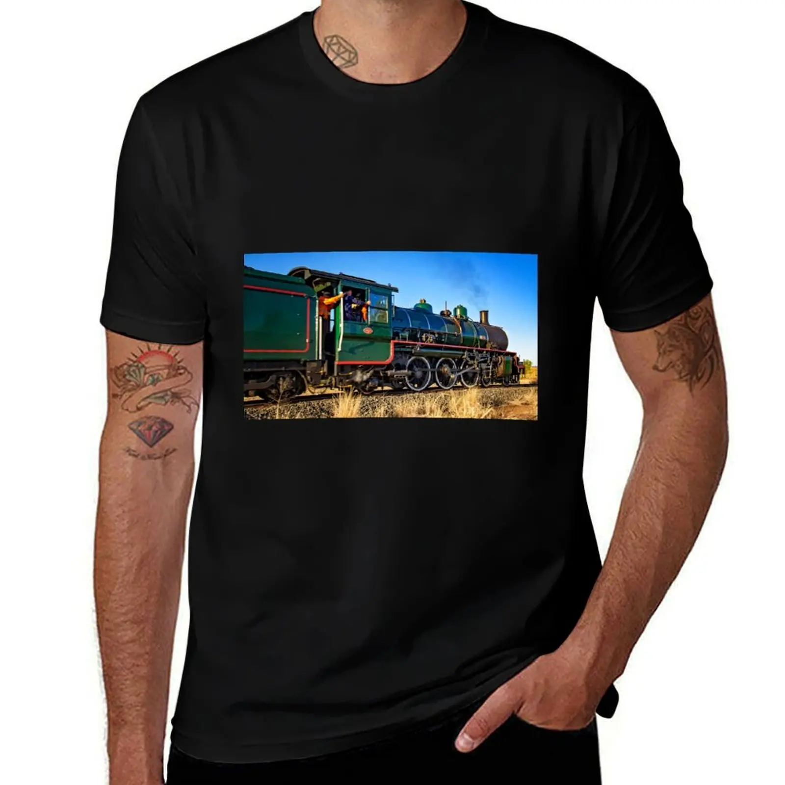 

Q150 Steam Train 1 T-Shirt t shirt man luxury t shirt man designer T-Shirt