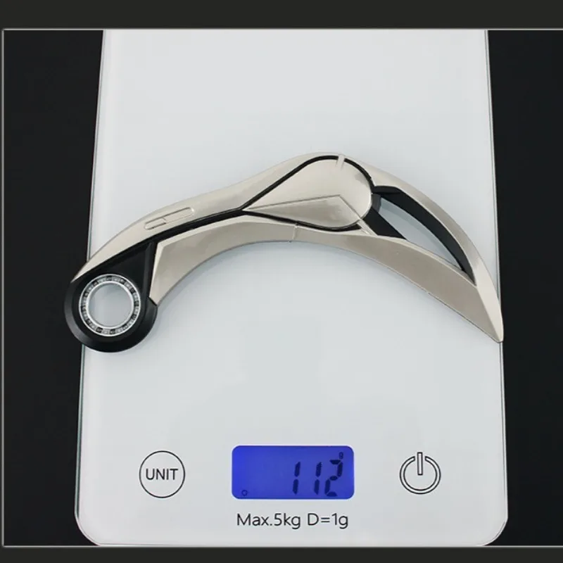 อาวุธพวงกุญแจโลหะคารามบิต16ซม. ไอออน2.0ชุดสะสมดาบอาวุธที่ไม่สามารถหมุนได้อาวุธ