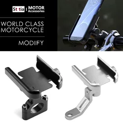 Motorcycle Accessories Handlebar Rearview Mobile Phone Holder GPS Stand Bracket For HONDA SH125 SH125i SH 125 125i