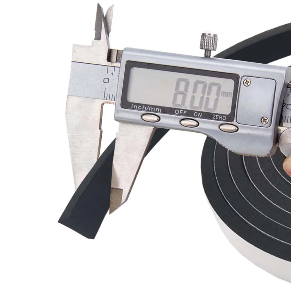 

BUTIFULSIC 2 Rolls Double Sided Foam Tape Black Windproof Door Seal Strip Waterproof Soundproof Sealing Sticky